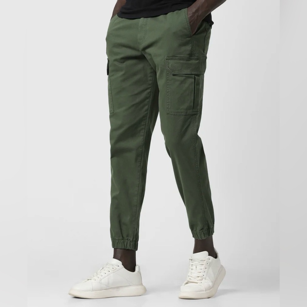 Bearbottom Men’s Olive Jogger Pants Size Medium